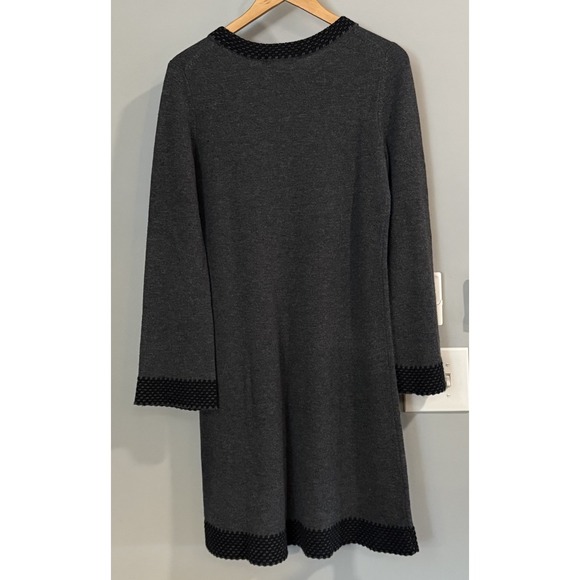 Boden Dress Sweater Mara Wool Blend Bell Sleeve Pullover Women's 10 - Picture 2 of 7